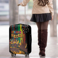 Afro-Caribbean Luggage Cover African and Reggae Art Music - Wonder Print Shop