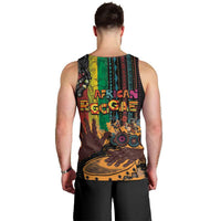 Afro-Caribbean Men Tank Top African and Reggae Art Music - Wonder Print Shop