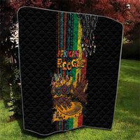 Afro-Caribbean Quilt African and Reggae Art Music - Wonder Print Shop