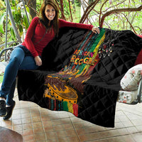 Afro-Caribbean Quilt African and Reggae Art Music - Wonder Print Shop