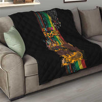 Afro-Caribbean Quilt African and Reggae Art Music - Wonder Print Shop
