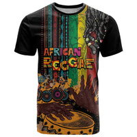 Afro-Caribbean T Shirt African and Reggae Art Music - Wonder Print Shop