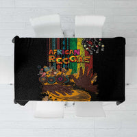 Afro-Caribbean Tablecloth African and Reggae Art Music - Wonder Print Shop