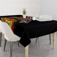 Afro-Caribbean Tablecloth African and Reggae Art Music - Wonder Print Shop