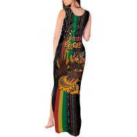 Afro-Caribbean Tank Maxi Dress African and Reggae Art Music - Wonder Print Shop