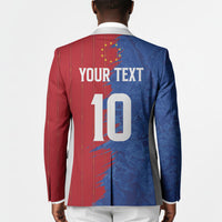 Custom Cape Verde Football 2026 Debut Blazer Blue Sharks Stand Strong