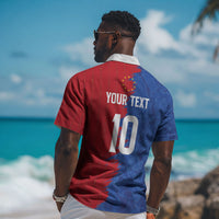 Custom Cape Verde Football 2026 Debut Hawaiian Shirt Blue Sharks Stand Strong LT03