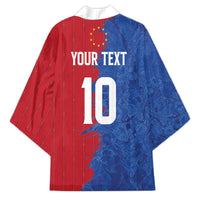 Custom Cape Verde Football 2026 Debut Kimono Blue Sharks Stand Strong