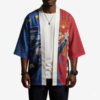 Custom Cape Verde Football 2026 Debut Kimono Blue Sharks Stand Strong
