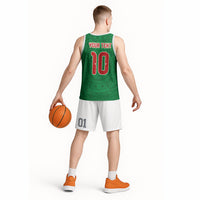 Custom Mexico Football Basketball Jersey Remixed Mexico Aztec Pattern Tribal Style