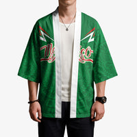 Custom Mexico Football Kimono Remixed Mexico Aztec Pattern Tribal Style
