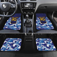 Custom Japan Pacific Rugby 2024 Car Mats Japanese Traditional Pattern and Sea Waves - Wonder Print Shop