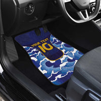 Custom Japan Pacific Rugby 2024 Car Mats Japanese Traditional Pattern and Sea Waves - Wonder Print Shop