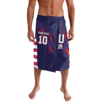 Custom United States Pacific Rugby 2024 Lavalava The Eagle and USA Flag Style