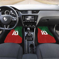 Custom Morocco National Football Car Mats The Atlas Lions Spirit - Wonder Print Shop