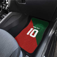 Custom Morocco National Football Car Mats The Atlas Lions Spirit - Wonder Print Shop