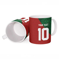 Custom Morocco National Football Ceramic Mug The Atlas Lions Spirit - Wonder Print Shop