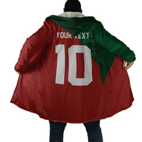 Custom Morocco National Football Cloak The Atlas Lions Spirit - Wonder Print Shop