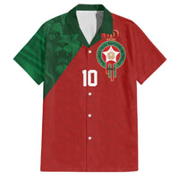 Custom Morocco National Football Family Matching Puletasi and Hawaiian Shirt The Atlas Lions Spirit - Wonder Print Shop