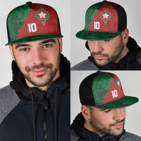 Custom Morocco National Football Mesh Trucker Cap The Atlas Lions Spirit - Wonder Print Shop