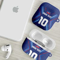 Custom Haiti National Football AirPods Case Sporty Style - Wonder Print Shop