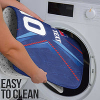 Custom Haiti National Football Bathroom Set Sporty Style - Wonder Print Shop