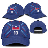 Custom Haiti National Football Classic Cap Sporty Style - Wonder Print Shop