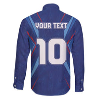 Custom Haiti National Football Family Matching Puletasi and Hawaiian Shirt Sporty Style - Wonder Print Shop