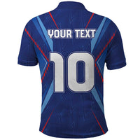 Custom Haiti National Football Polo Shirt Sporty Style - Wonder Print Shop