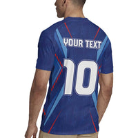 Custom Haiti National Football Rugby Jersey Sporty Style - Wonder Print Shop