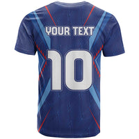 Custom Haiti National Football T Shirt Sporty Style - Wonder Print Shop