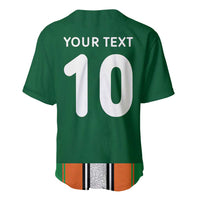 Custom Ivory Coast National Football Baseball Jersey Les Elephants-Striped Sport Style - Wonder Print Shop