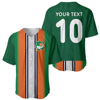 Custom Ivory Coast National Football Baseball Jersey Les Elephants-Striped Sport Style - Wonder Print Shop