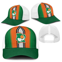 Ivory Coast National Football Baseball Net Cap Les Elephants-Striped Sport Style - Wonder Print Shop