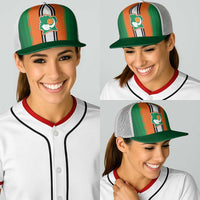Ivory Coast National Football Baseball Net Cap Les Elephants-Striped Sport Style - Wonder Print Shop