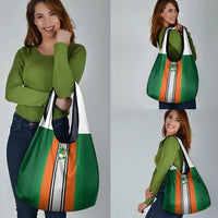 Ivory Coast National Football Grocery Bag Les Elephants-Striped Sport Style - Wonder Print Shop