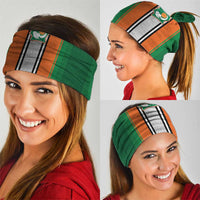 Ivory Coast National Football Neck Gaiter Les Elephants-Striped Sport Style - Wonder Print Shop