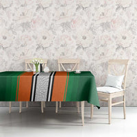 Ivory Coast National Football Tablecloth Les Elephants-Striped Sport Style - Wonder Print Shop