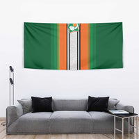 Ivory Coast National Football Tapestry Les Elephants-Striped Sport Style - Wonder Print Shop