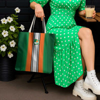 Ivory Coast National Football Tote Bag Les Elephants-Striped Sport Style - Wonder Print Shop