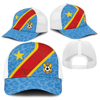 DR Congo National Football Baseball Net Cap Leopards Power - Wonder Print Shop