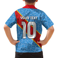 Custom DR Congo National Football Hawaiian Shirt Leopards Power - Wonder Print Shop