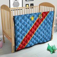 DR Congo National Football Quilt Leopards Power - Wonder Print Shop
