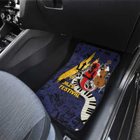 Barbados Jazz Festival - Abstract Jazz Art Car Mats - Wonder Print Shop