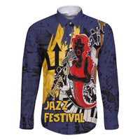 Barbados Jazz Festival - Abstract Jazz Art Family Matching Summer Maxi Dress and Hawaiian Shirt - Wonder Print Shop