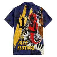 Barbados Jazz Festival - Abstract Jazz Art Family Matching Tank Maxi Dress and Hawaiian Shirt - Wonder Print Shop