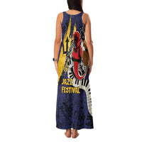 Barbados Jazz Festival - Abstract Jazz Art Family Matching Tank Maxi Dress and Hawaiian Shirt - Wonder Print Shop