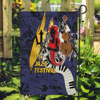Barbados Jazz Festival - Abstract Jazz Art Garden Flag - Wonder Print Shop