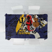 Barbados Jazz Festival - Abstract Jazz Art Tablecloth - Wonder Print Shop