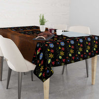 Traditional German Costume - Lederhosen Tablecloth Folk Floral Pattern Style - Wonder Print Shop